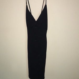 Black sparkly dress